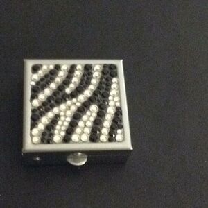 Rhinestone pill box